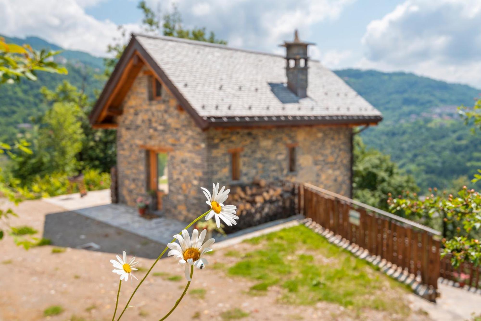 La Torre Del Manghen: Agri-Alloggio Indipendente Rota d'Imagna Exterior photo
